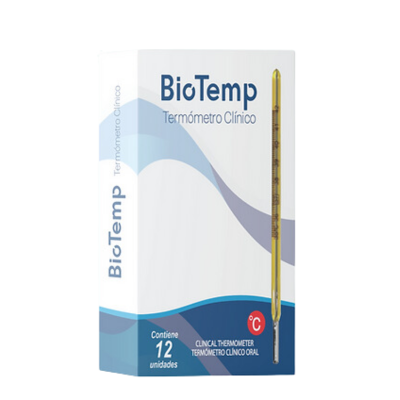 Imagen #0 del producto TERMÓMETRO DE MERCURIO - BIOTEMP
