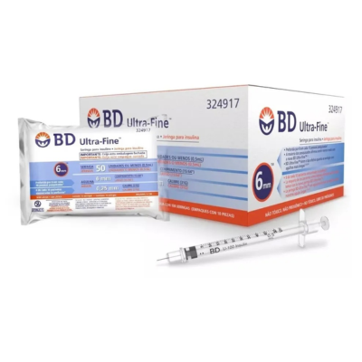 Imagen #0 del producto JERINGA DE INSULINA ULTRA FINE - BD