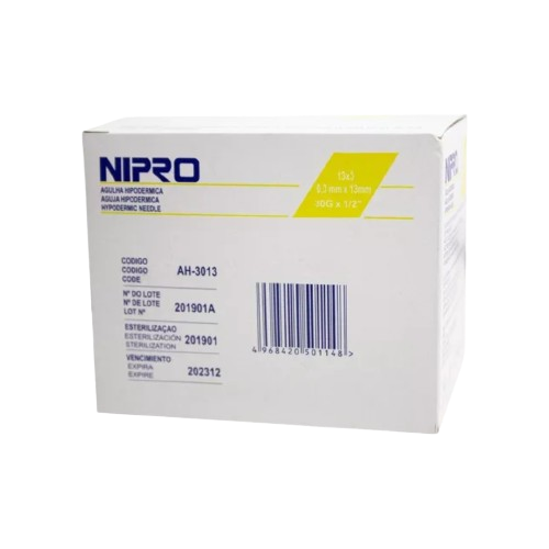 Imagen #1 del producto AGUJA HIPODÉRMICA ESTÉRIL - NIPRO